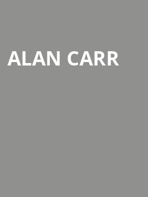 Alan Carr, Bella Concert Hall at Mount Royal University, Calgary