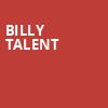 Billy Talent, Grey Eagle Resort Casino, Calgary